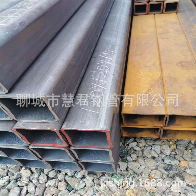 厂家一只起订16MN大口径无缝方管45#冷拔方管Q235B圆改方方管切割