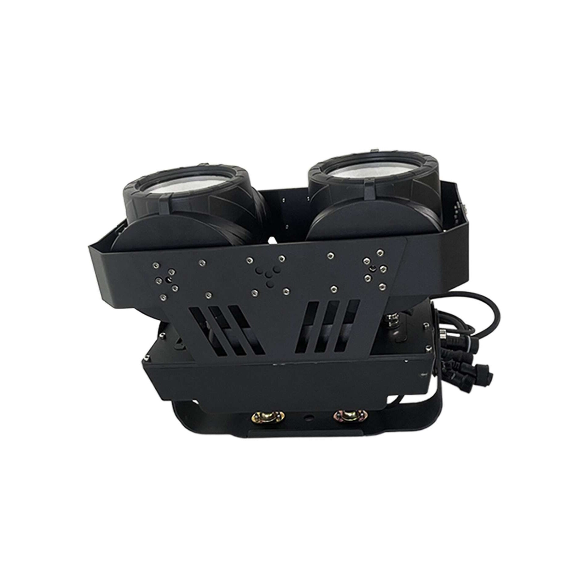 2眼100W led cob防水观众灯暖白光双色户外面光灯演出车展补光灯