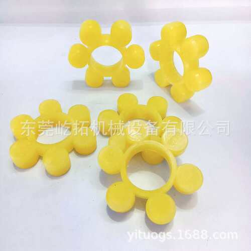 聚氨酯齿轮弹性块耐高温HS9/10/11/空压机联轴器橡胶J减震垫