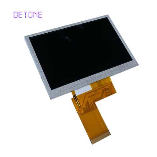 4.3寸800X480 IPS tft液晶屏 40P RGB接口 ST7262驱动带电阻触摸