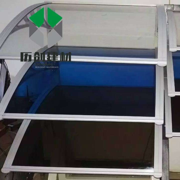 PC耐力板 铝合金材质汽车单车棚 PC耐力板停车棚 遮阳雨棚