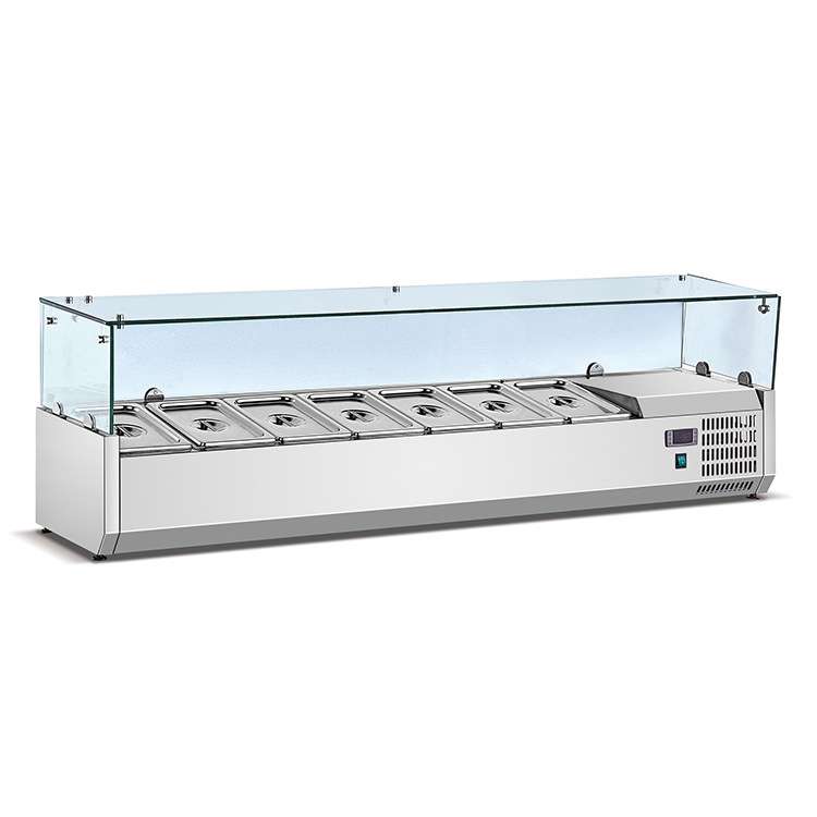 桌上型冷藏沙拉台 沙拉操作台 保鲜沙律台Salad bar