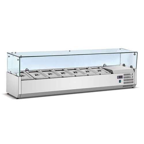 桌上型冷藏沙拉台 沙拉操作台 保鲜沙律台Salad bar