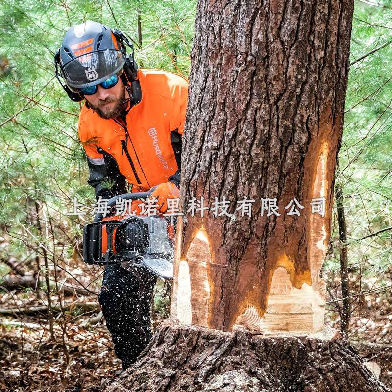 Husqvarna富世华油锯572XP手持森林伐木油链锯18寸木材切割电喷锯
