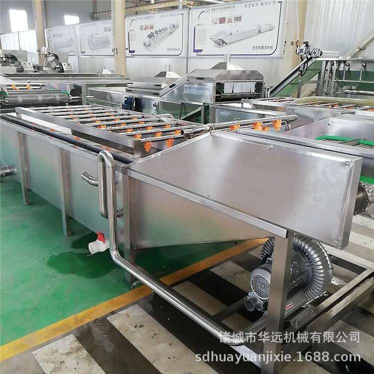 全自动果蔬清洗机 玉米气泡清洗机 商用预制菜加工洗菜机