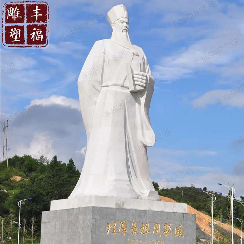 大型石雕人物海神妈祖雕像 户外花岗岩石头妈祖娘娘景区装饰摆件