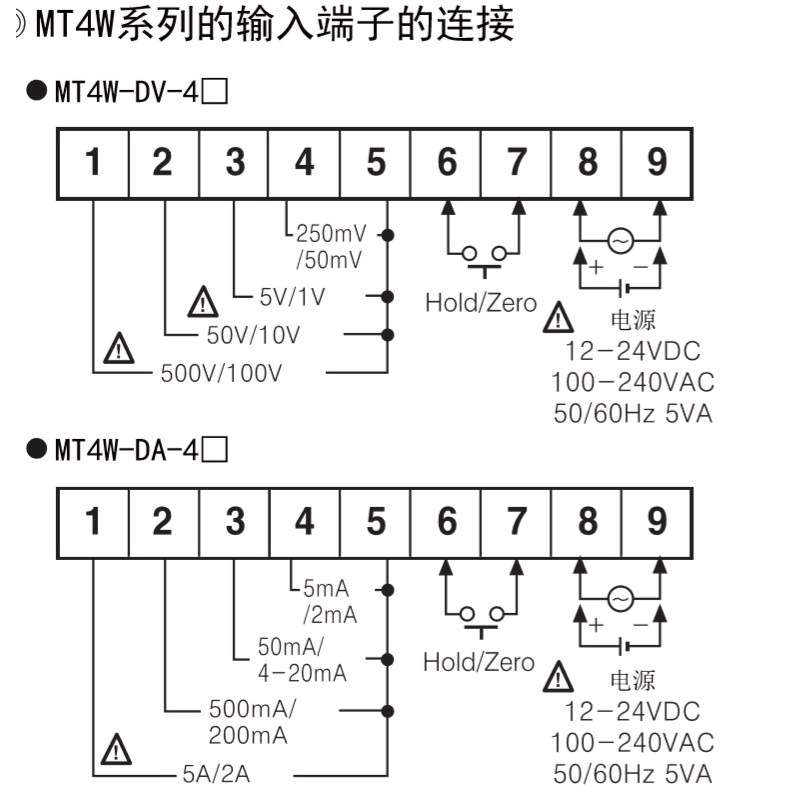 数字电压表96X48高压直流电压数显表头NPN输出