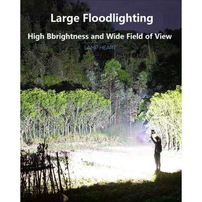 LED Rechargeable working portable flood lights solar panel