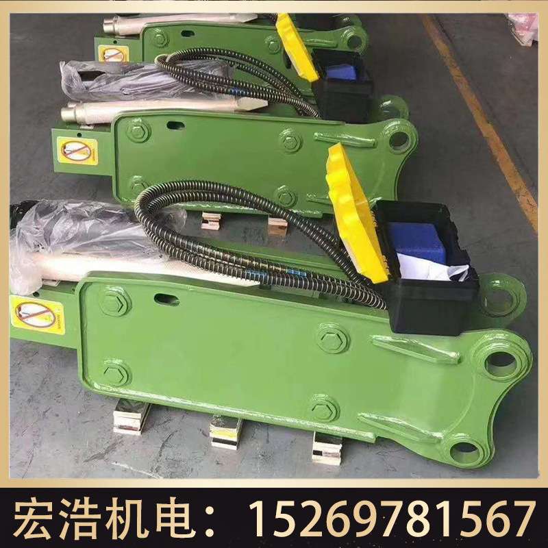 钩机配件炮头破碎锤 轮挖140破碎锤 岩石凿碎炮锤报价