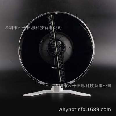 42厘米裸眼3D全息风扇立体桌面led3d全息广告机3D Hologram fan