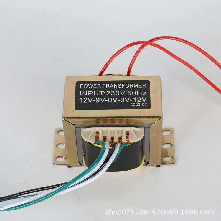 方形变压器全铜足功率可定220V转12V-9V-0V-9V-12V电源铜芯小直流