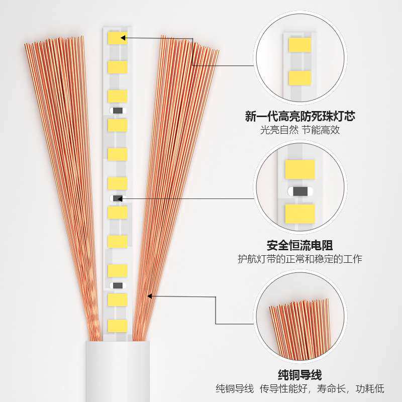 TRIAC氛围紫光灯带led灯条圆形户外防水霓虹灯氛围广告工程亮化线
