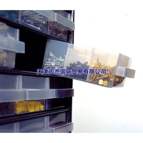 Raaco 137386 60抽屉 零件柜存储柜, 552mm x 306mm x 150mm