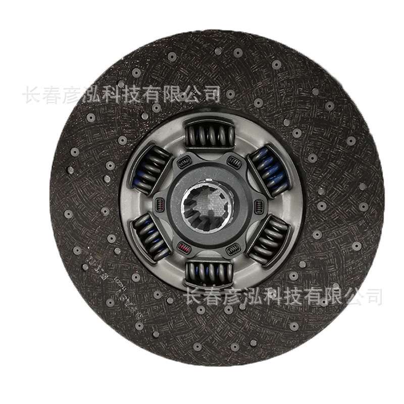 430大孔离合器片j6离合器摩擦片厂家销解放在线长春彦泓汽车配件