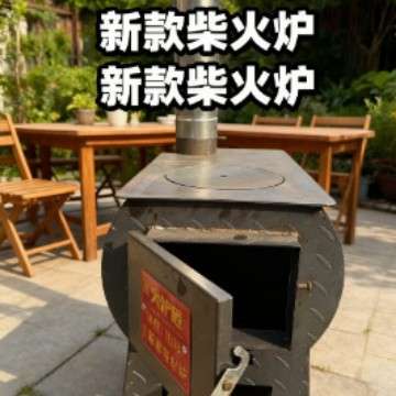 多功能环保柴火冬季炉家庭加厚烧煤碳柴室内两用户外取暖炉家用