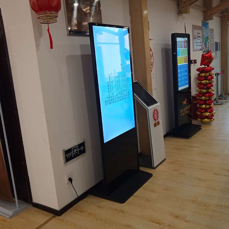55寸网络播放商场立式广告机户外 触摸显示屏一体机 多媒体播放器