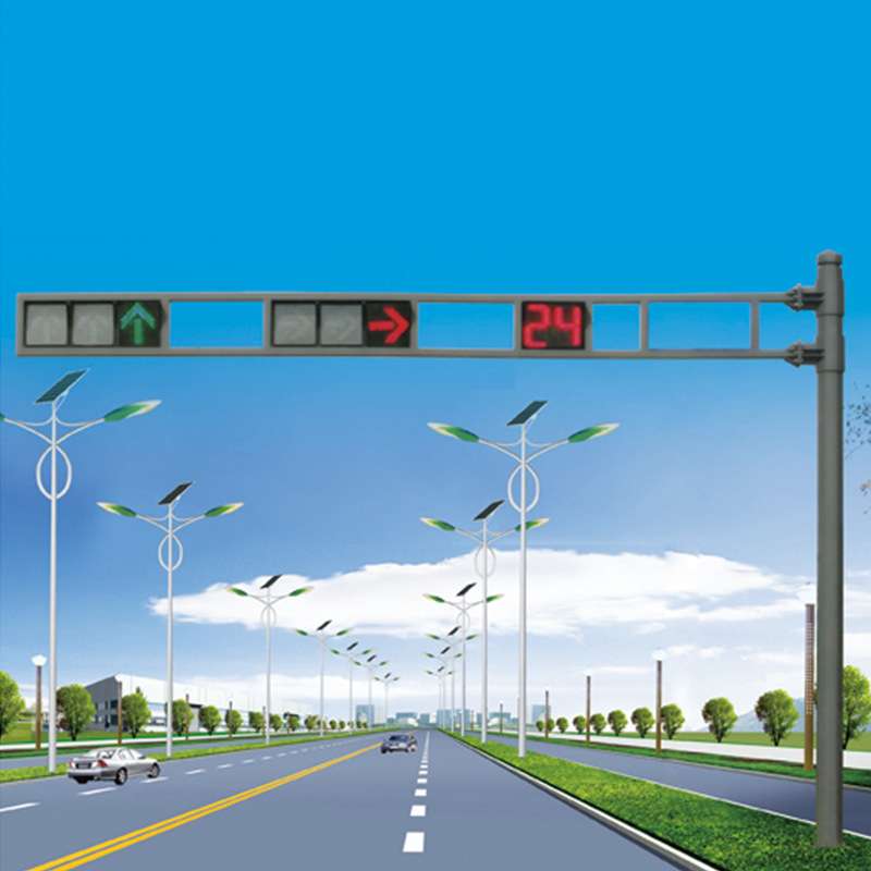 厂家生产道路L型交通信号街道LED红绿灯道路指示灯框架式信号灯