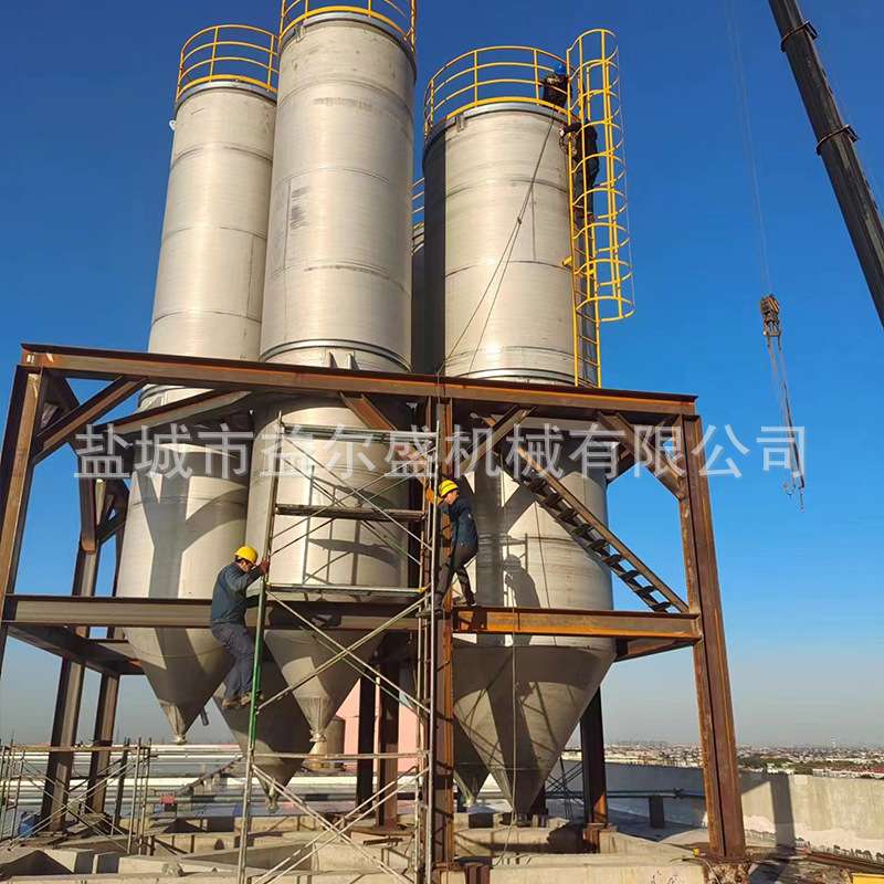 厂家供应大型不锈钢料仓储罐 立式储藏罐料仓 水粮食化工原料储罐