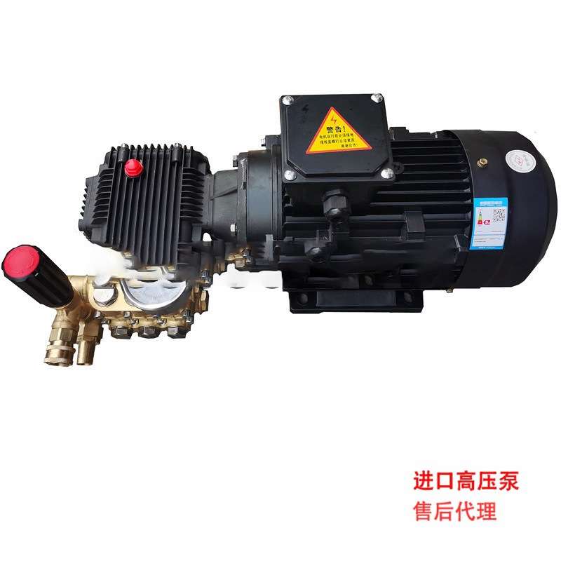 2.2kw3kw上海沪迪电机12升高压泵头120公斤380V洗车加湿器泵主机