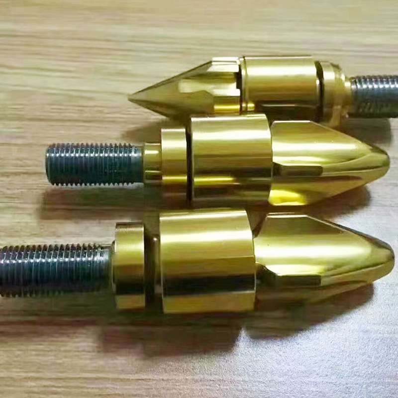 厂家供应注塑机螺杆火箭头三件套过胶头射嘴挤出铝合金垫片过胶头