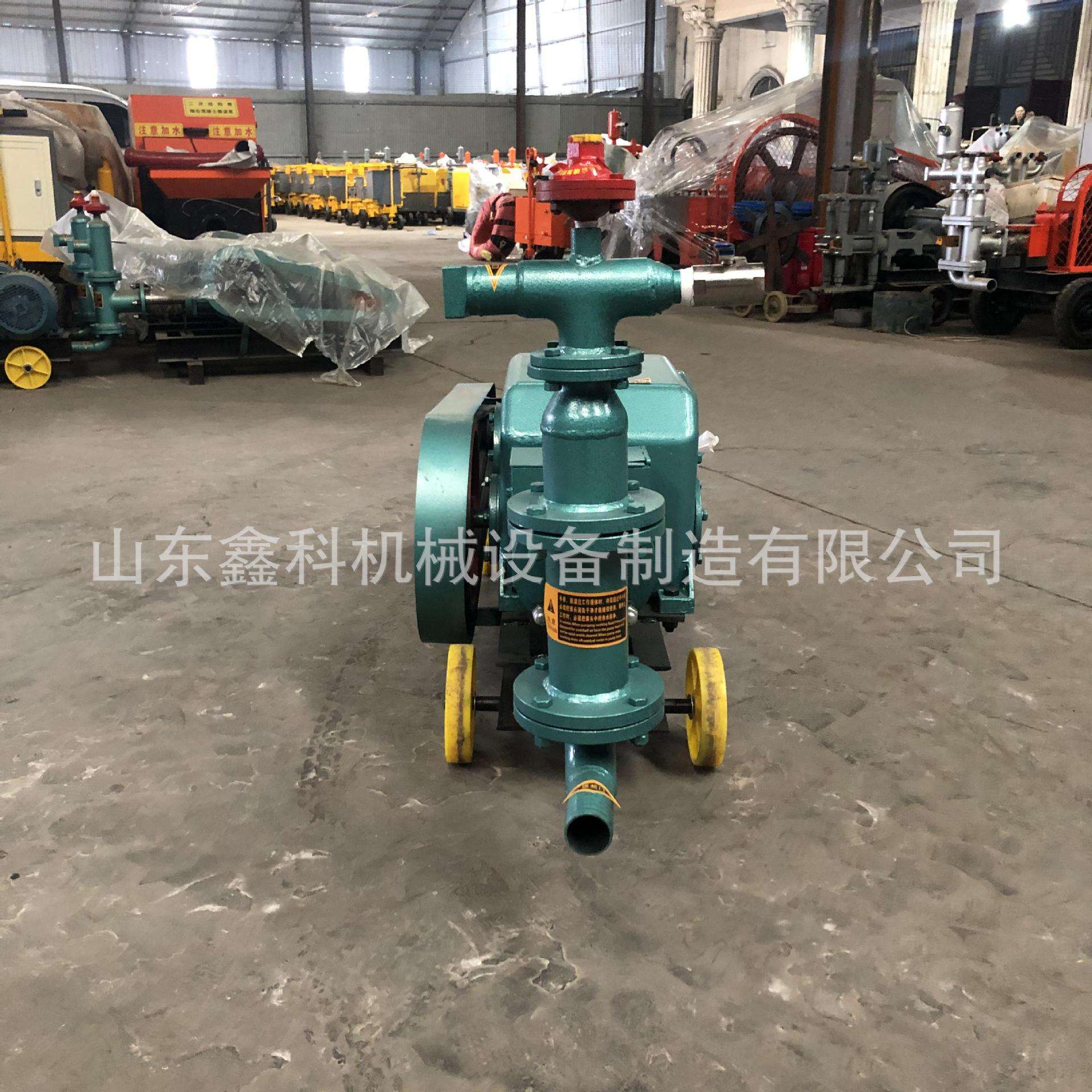 小型活塞式灰浆注浆机 电动活塞卧式注浆泵 建筑工程用水泥灌浆机