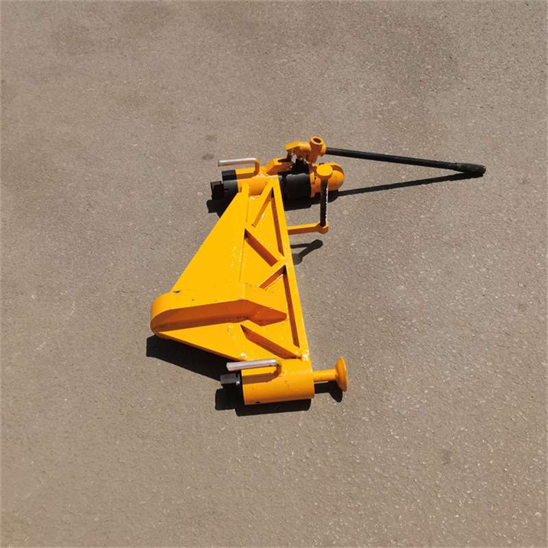 矿用钢轨直轨器 轨道维修拉直用复轨器 铁路液压弯道器钢轨打弯机