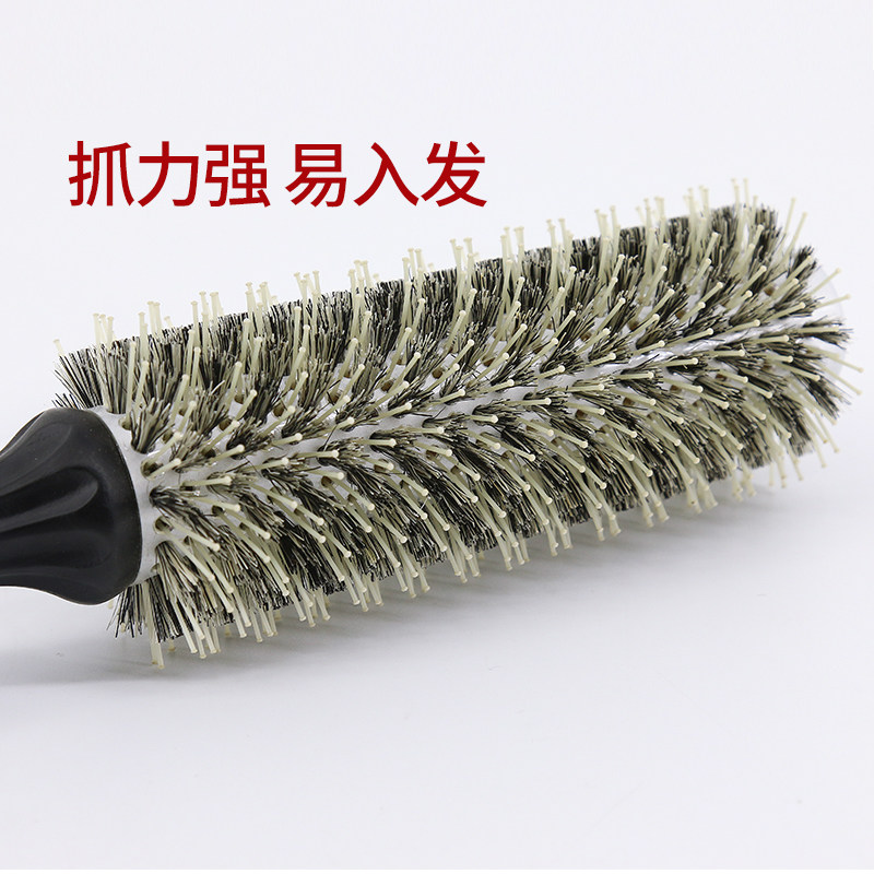 滚梳子卷发梳内扣大卷发廊专业家用美发工具铝管聚热圆滚梳不扯发