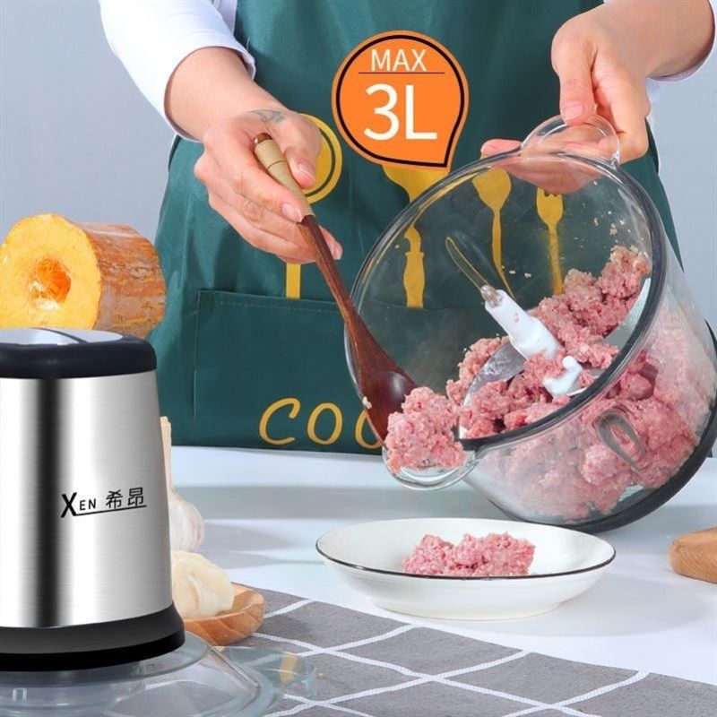 破壁机绞肉机家用电动多功能大容量绞馅料理器沙冰机小型碎肉菜蒜