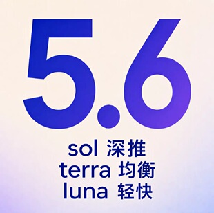 最新5.6系列模型支持sol/terra/luna等科研编程小说稳定同步更新