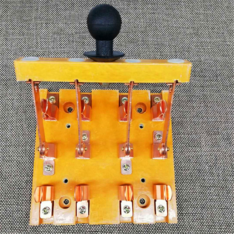防误式刀开关380V100A 200 400倒顺闸刀三相四线电机转换切换刀闸