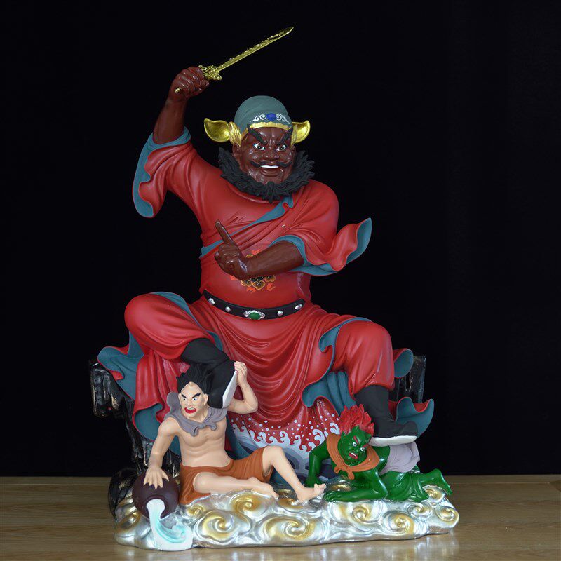钟馗祖师爷门神终南山赐福镇宅圣君神像家用供奉摆件道家俗神除灾