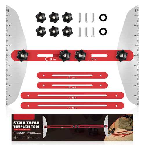 楼梯尺多功能折叠家居工具伸缩尺楼梯测量工具Stair Tread Gauge