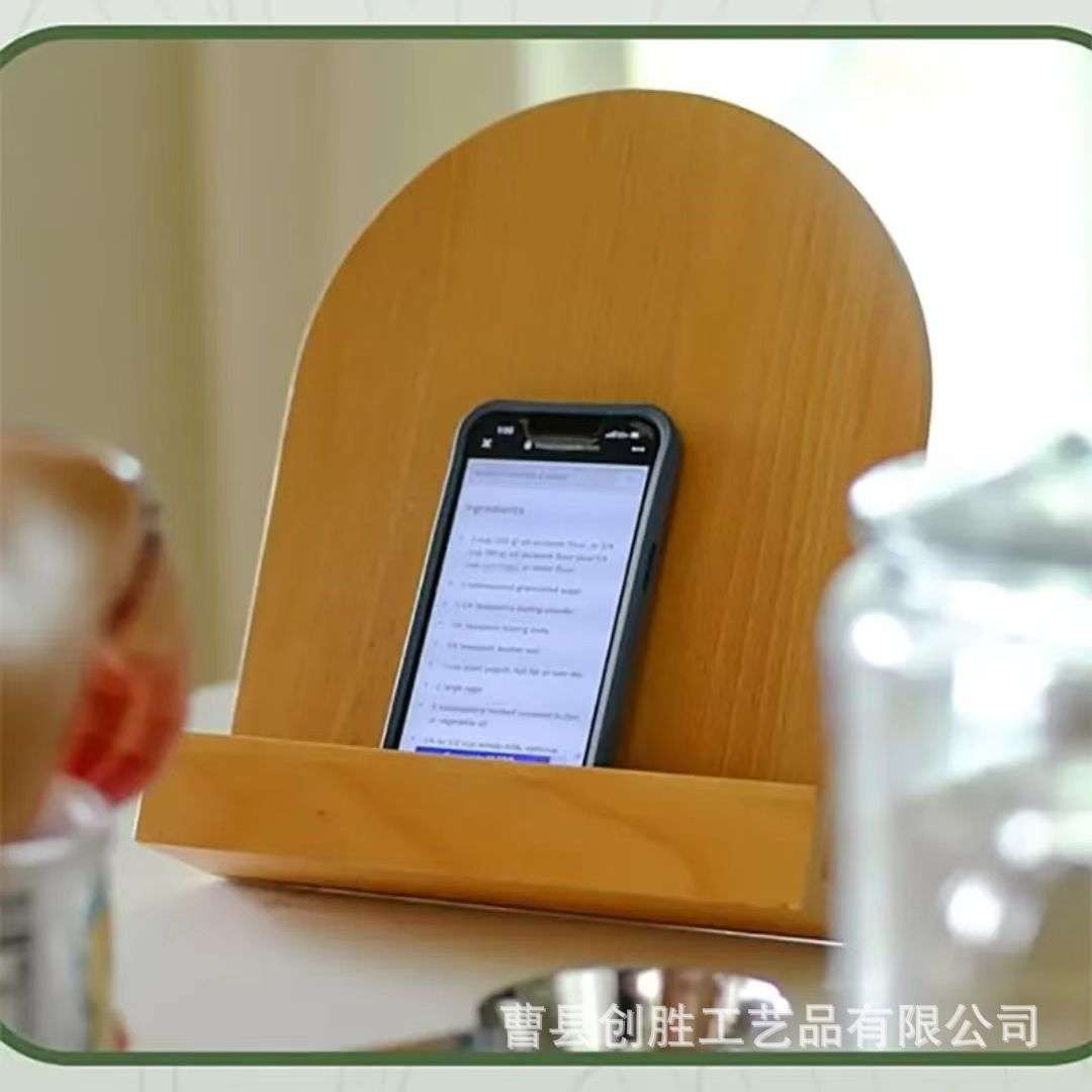 翻页台卡木质菜单活页本宣传展示架榉木立牌台签桌面价格餐牌