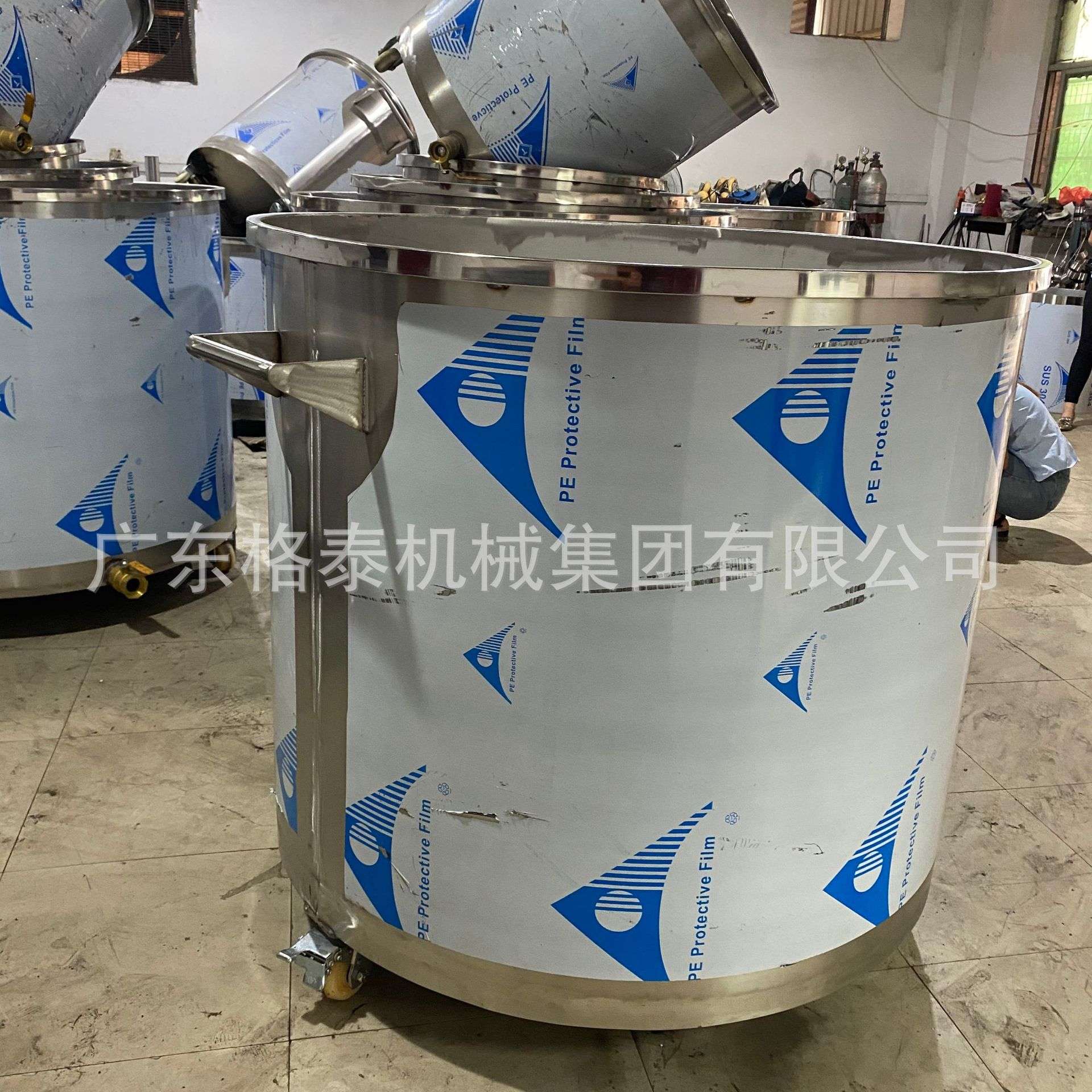 304-/201不锈钢拉缸 各种尺寸可做 油漆搅拌桶 电加热拉缸