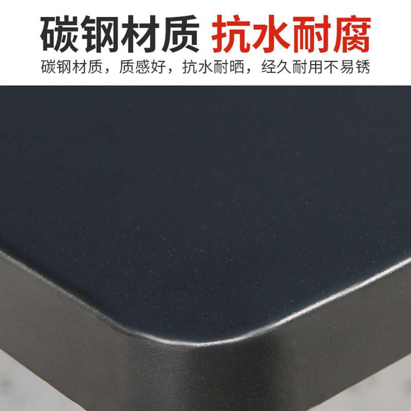 莫家户外休闲桌椅藤椅北欧黑色藤椅组合庭院别墅简约藤条椅子桌椅
