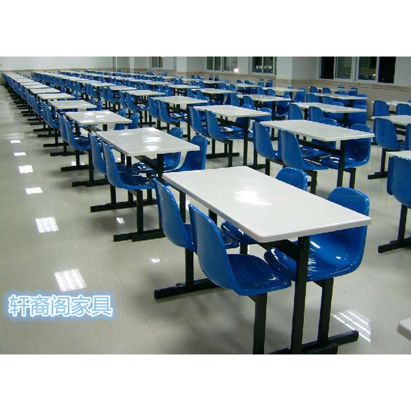 工厂 餐厅分体快餐桌椅组合 学校食堂学生员工吃饭餐桌椅组合