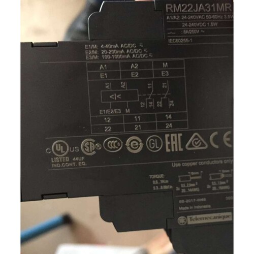 original RM4JA31M 测量继电器 RM22JA31MR
