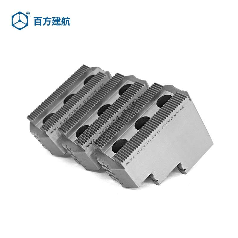 供应数控车床卡盘硬爪液压油压标准三爪6 8 10 12寸加硬