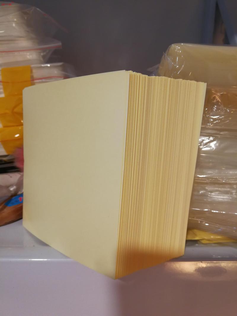 泽一家膏托贴蜡光纸热熔胶马来胶用隔离膜硅油纸转移贴一千张包邮