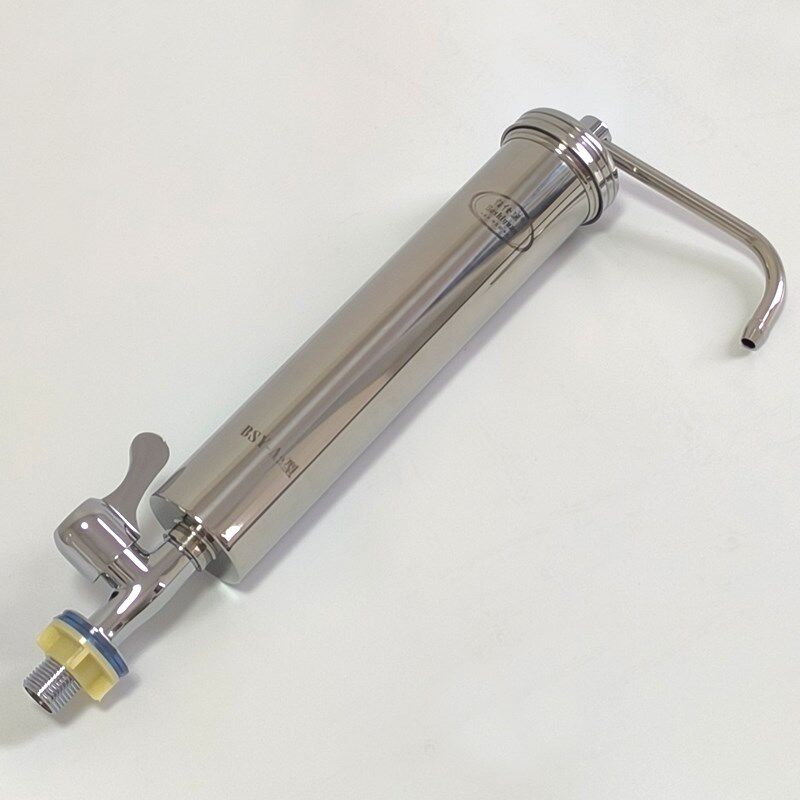 伯仕源净水器厨房台式家用直饮不锈钢直阀快开式陶瓷滤芯过滤器