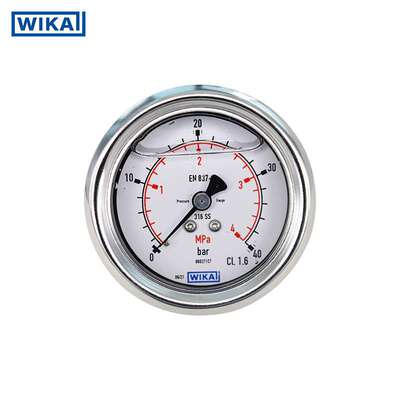 wika波登管压力表233.50.063系列 抗震抗冲击工业用压力表