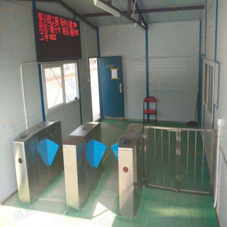 工地门禁系统 工地考勤三辊闸 可显示工种工号人数