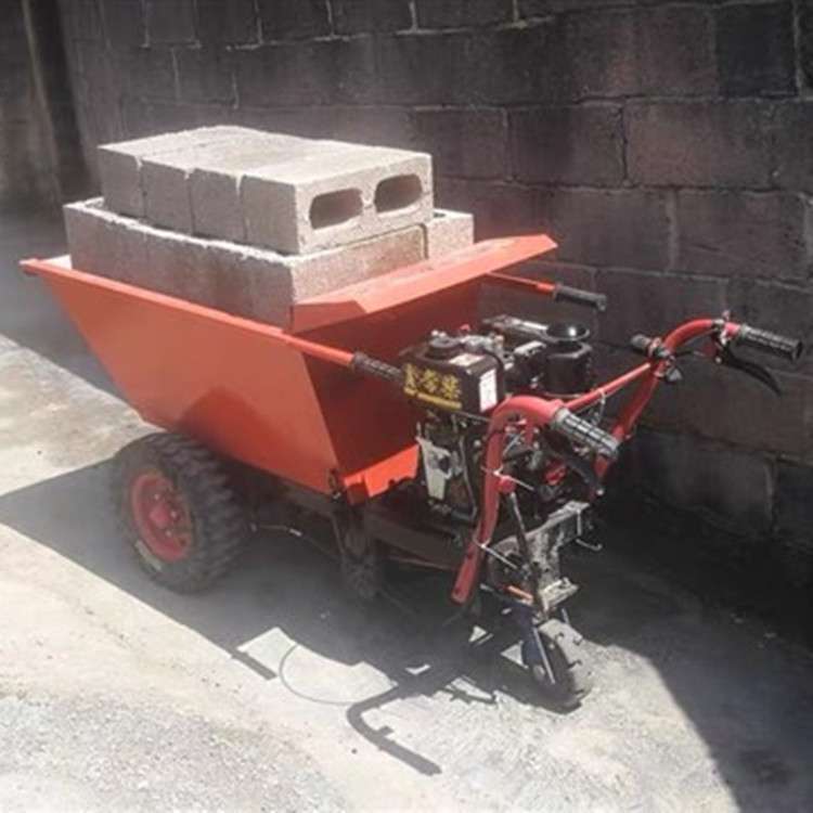 省时省力手推车  建筑工程翻斗车 水泥运输搬运车