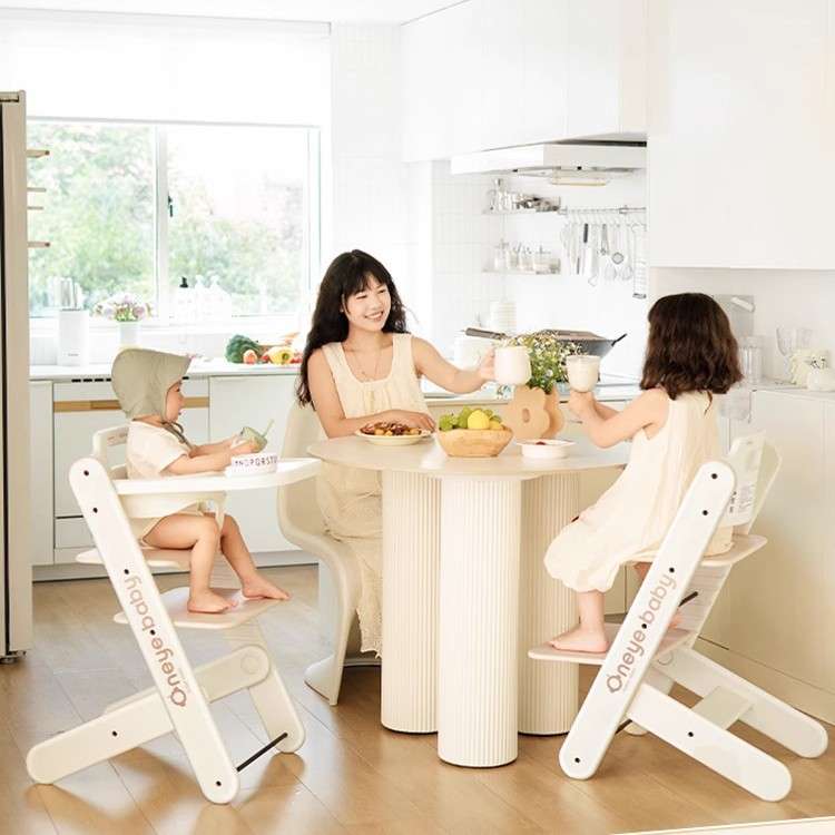 丸丫成长宝宝餐椅儿童婴儿吃饭椅家用餐桌椅防摔学坐神器可折叠