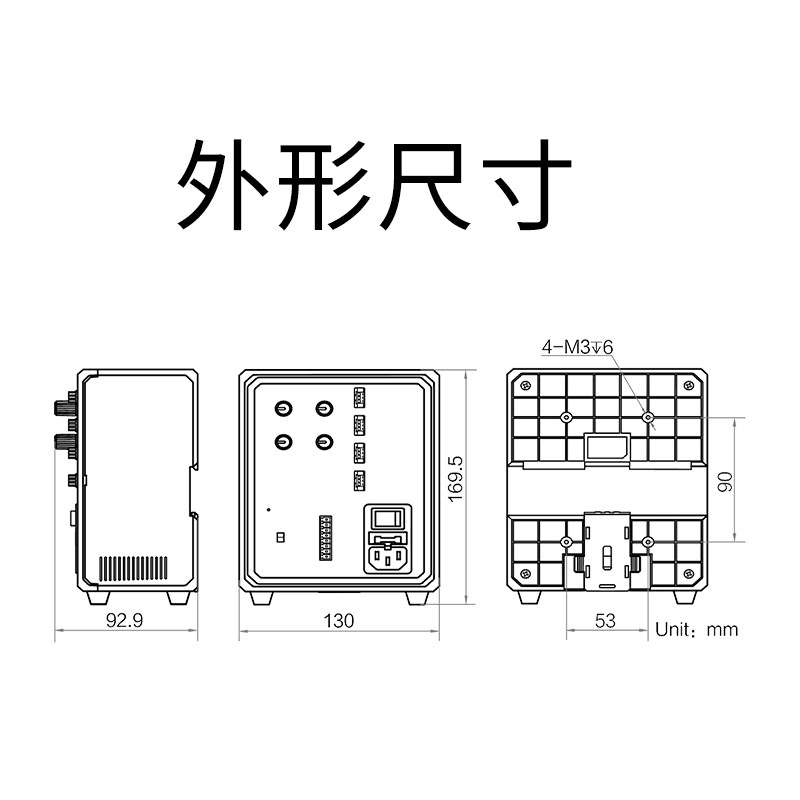 海康光源控制器MV-LE100-120W24-4D模拟恒压机器视觉光源调节器