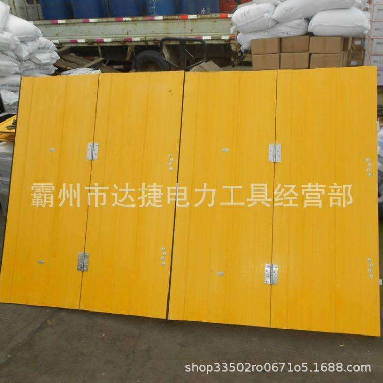 合页式防汛子堤组装配式防洪挡水板汛期抢险阻水墙防管涌应急挡板