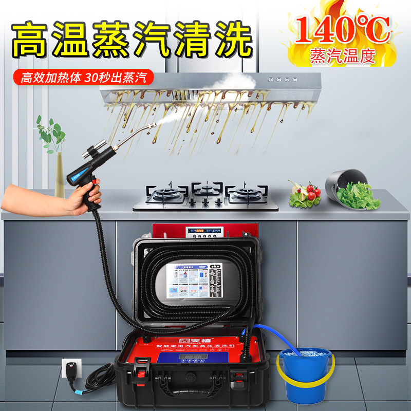 家电脉冲清洗商用高压高温蒸汽机家政洗油烟机空调多功能清洁设备