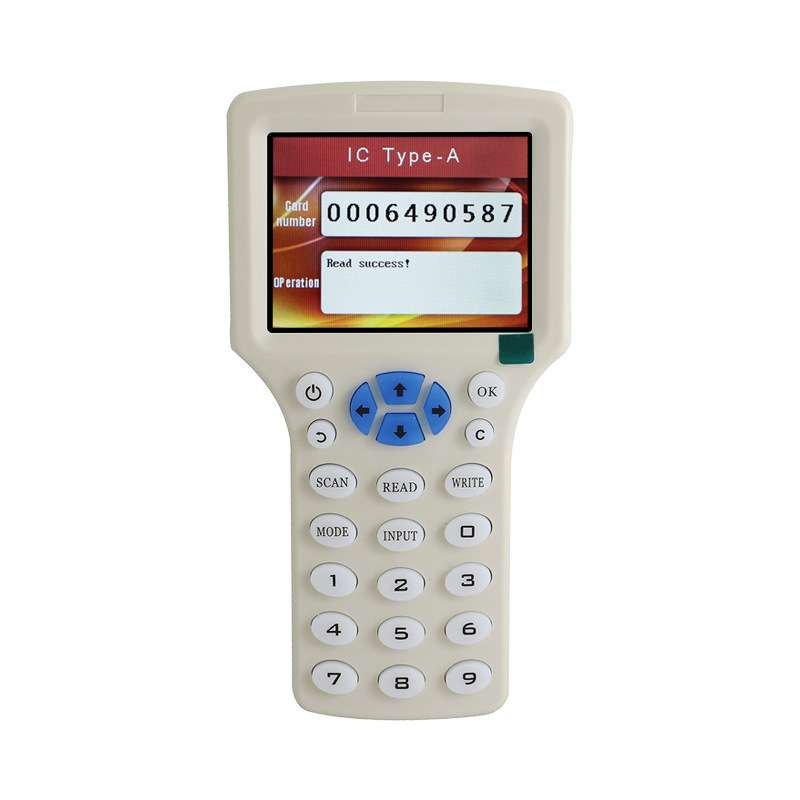 多频ID卡复制器IC门禁卡复制机RFID智能卡感应器ZX-08CD英文版