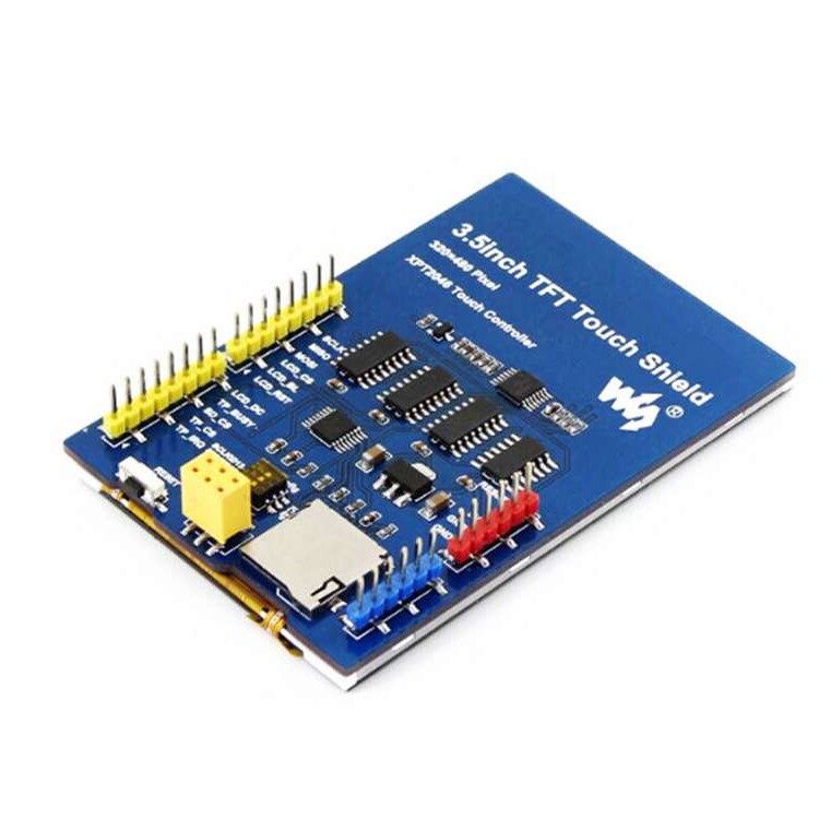 微雪 3.5寸 TFT 电阻触摸屏 480×320分辩率 兼容Arduino接口