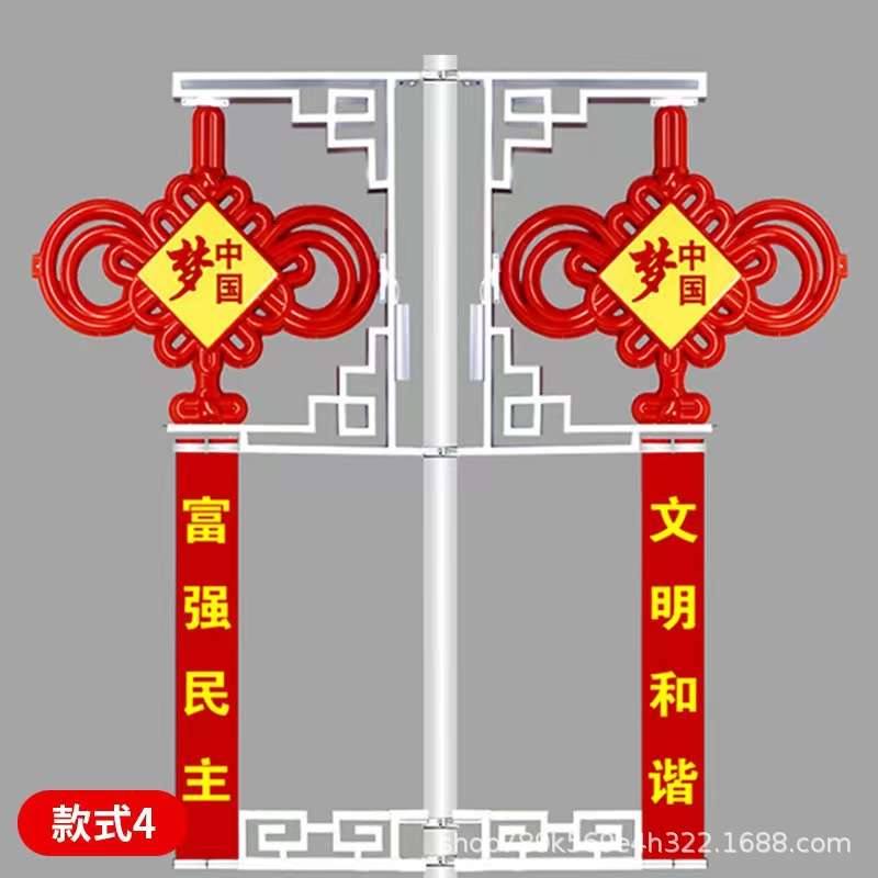 led灯笼 户外路灯中国结国庆公园广场街道公路亮化景观灯装饰灯